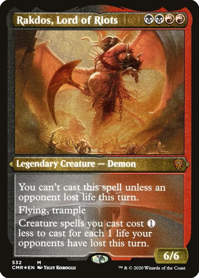 Rakdos  Lord of Riots (Commander Legends)