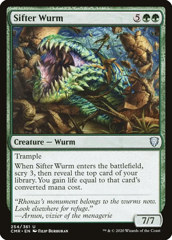 Sifter Wurm (Commander Legends)