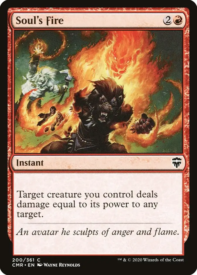 Soul s Fire (Commander Legends)