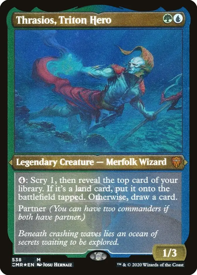 Thrasios  Triton Hero (Commander Legends)