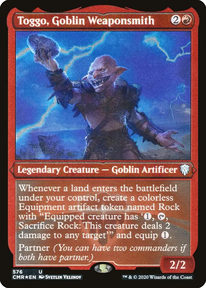 Toggo  Goblin Weaponsmith (Commander Legends)