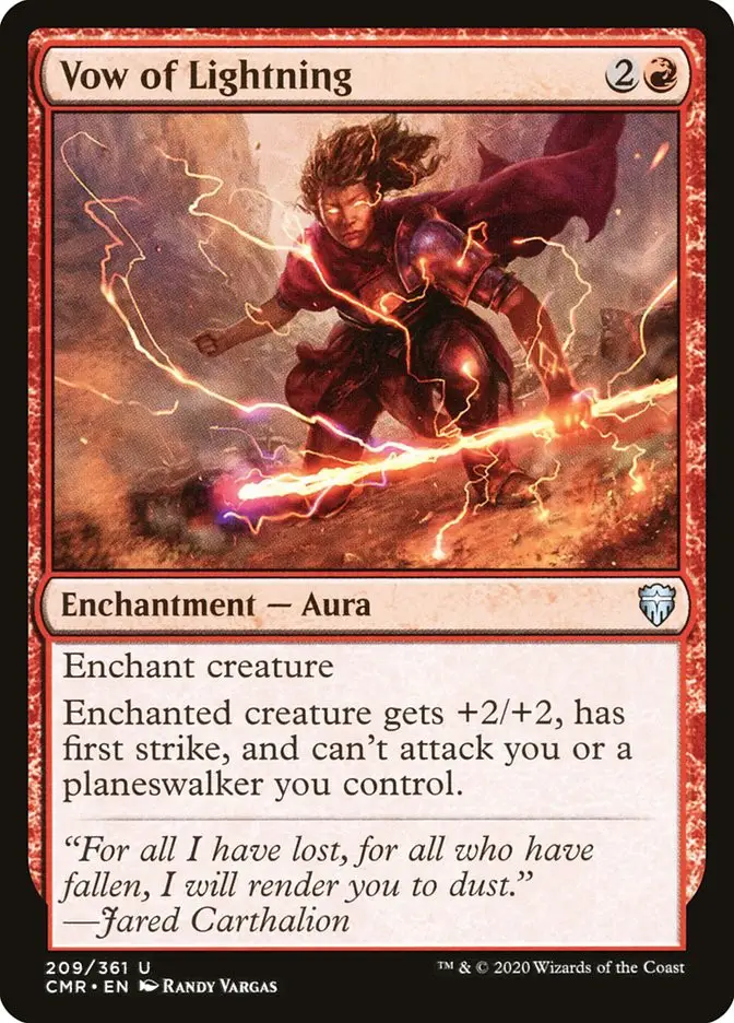 Vow of Lightning (Commander Legends)