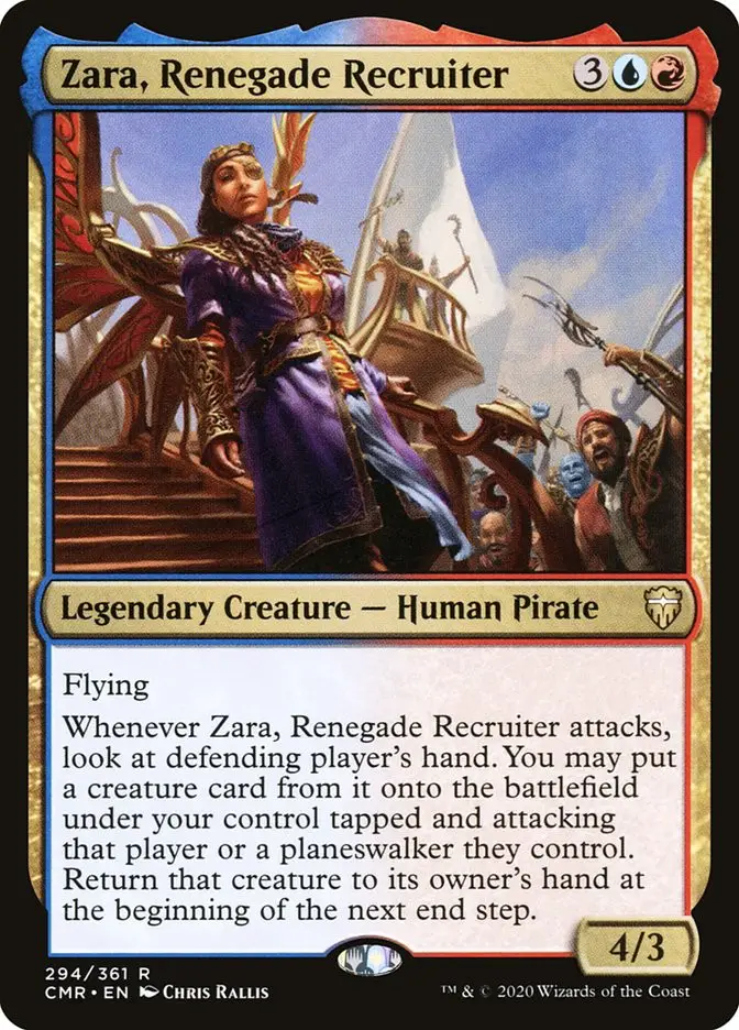 Zara  Renegade Recruiter (Commander Legends)