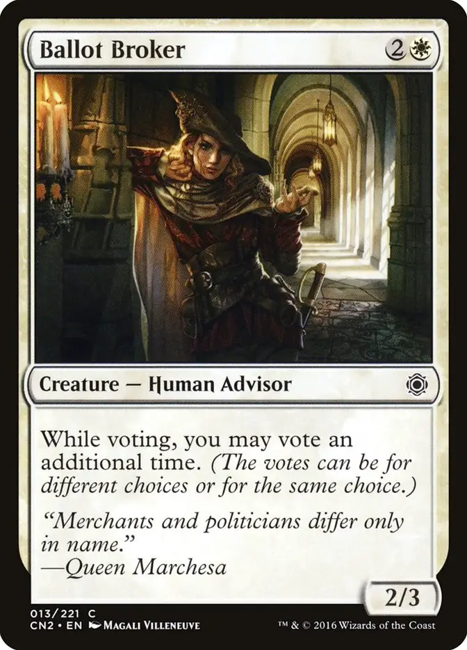 Ballot Broker (Conspiracy: Take the Crown)
