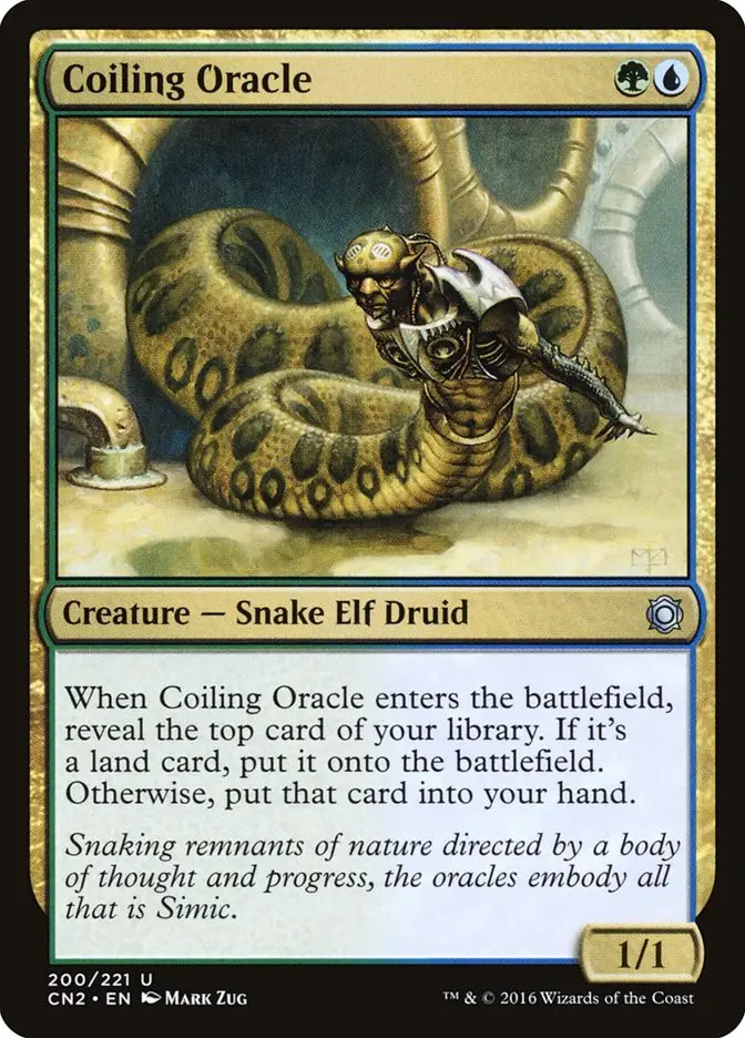 Coiling Oracle (Conspiracy: Take the Crown)