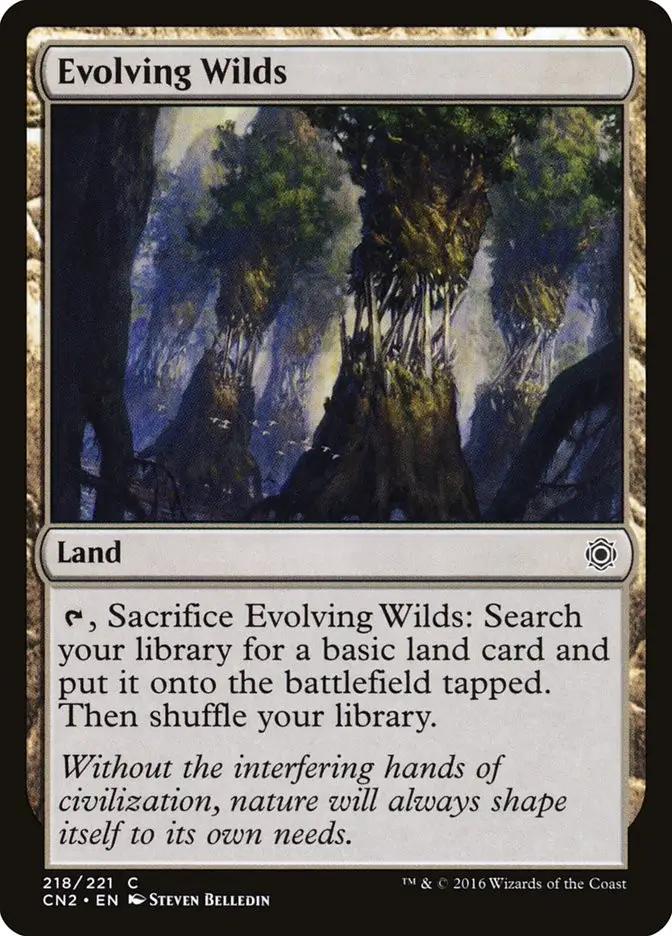 Evolving Wilds (Conspiracy: Take the Crown)