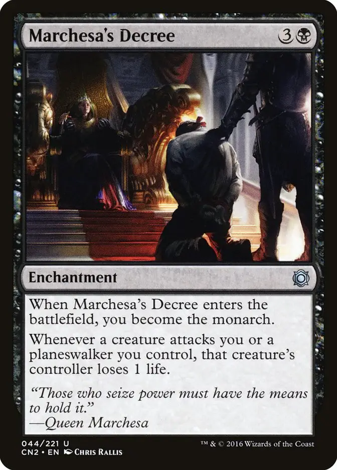 Marchesa s Decree (Conspiracy: Take the Crown)