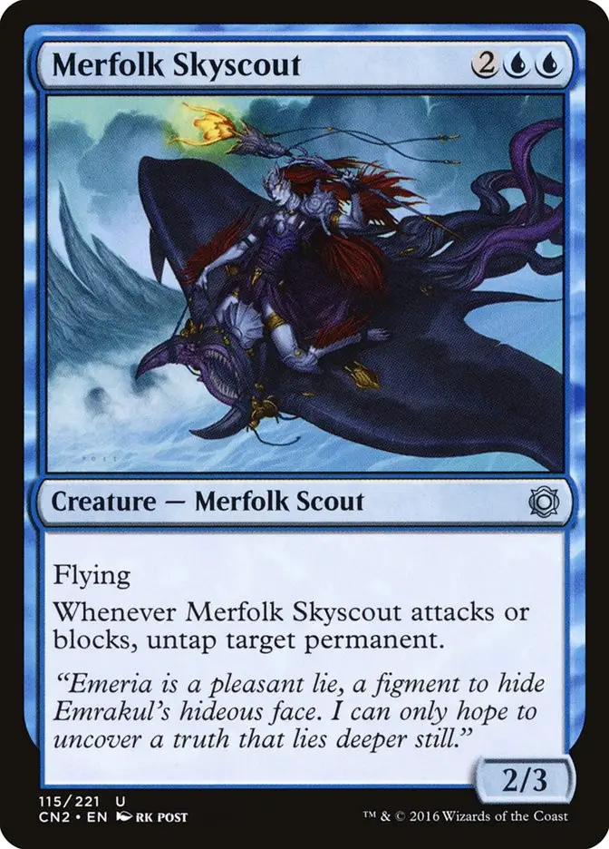 Merfolk Skyscout (Conspiracy: Take the Crown)