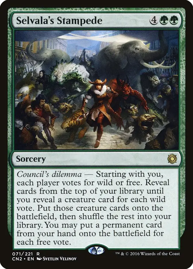 Selvala s Stampede (Conspiracy: Take the Crown)