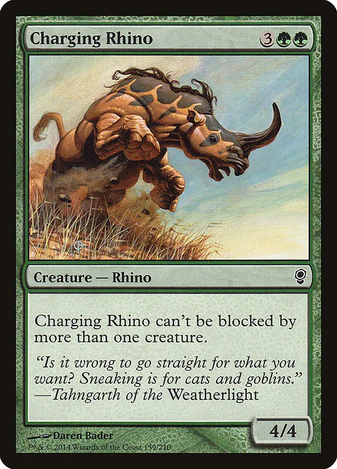 Charging Rhino (Conspiracy)