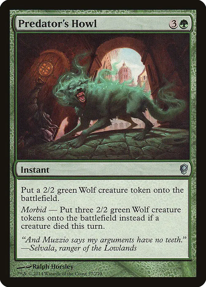 Predator s Howl (Conspiracy)