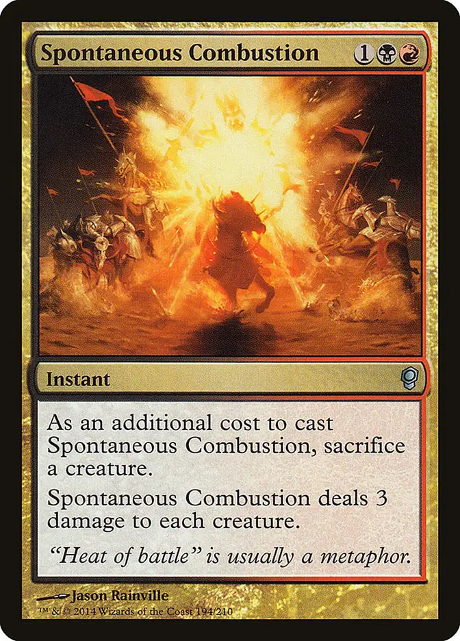 Spontaneous Combustion (Conspiracy)