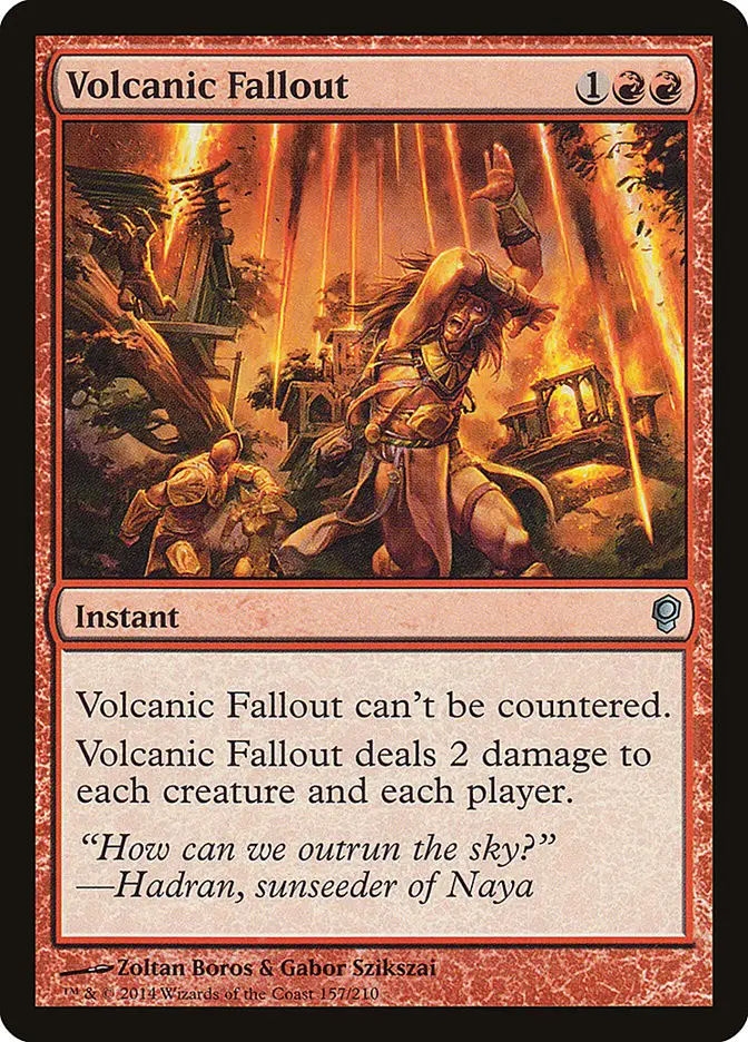 Volcanic Fallout (Conspiracy)