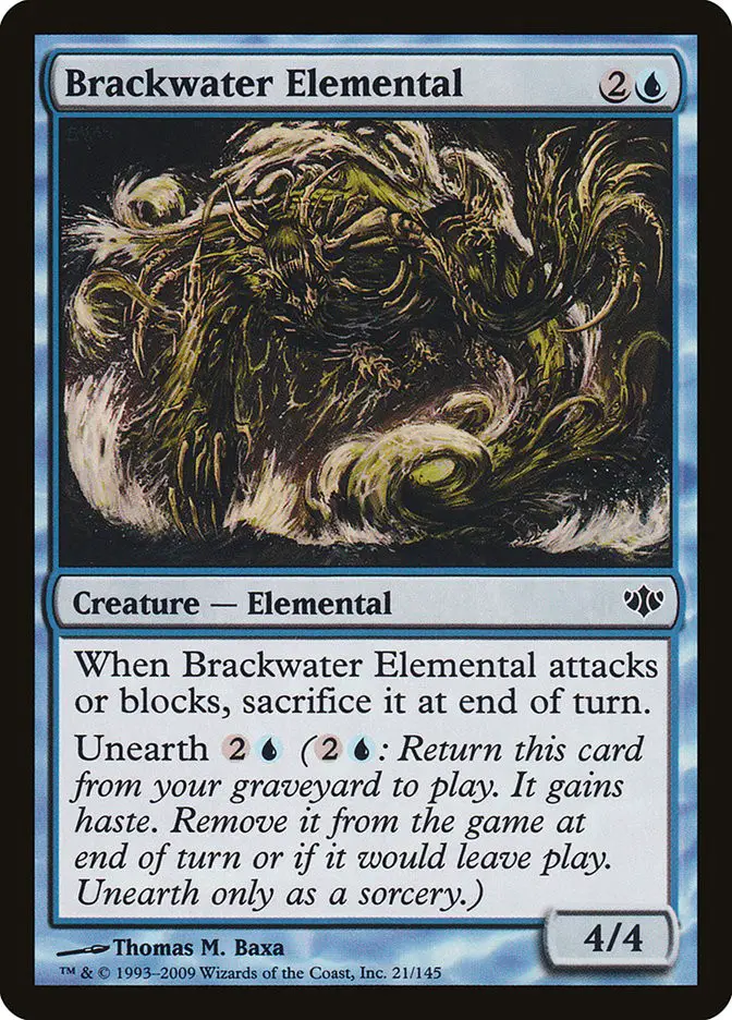 Brackwater Elemental (Conflux)