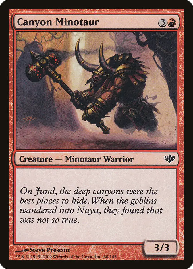 Canyon Minotaur (Conflux)