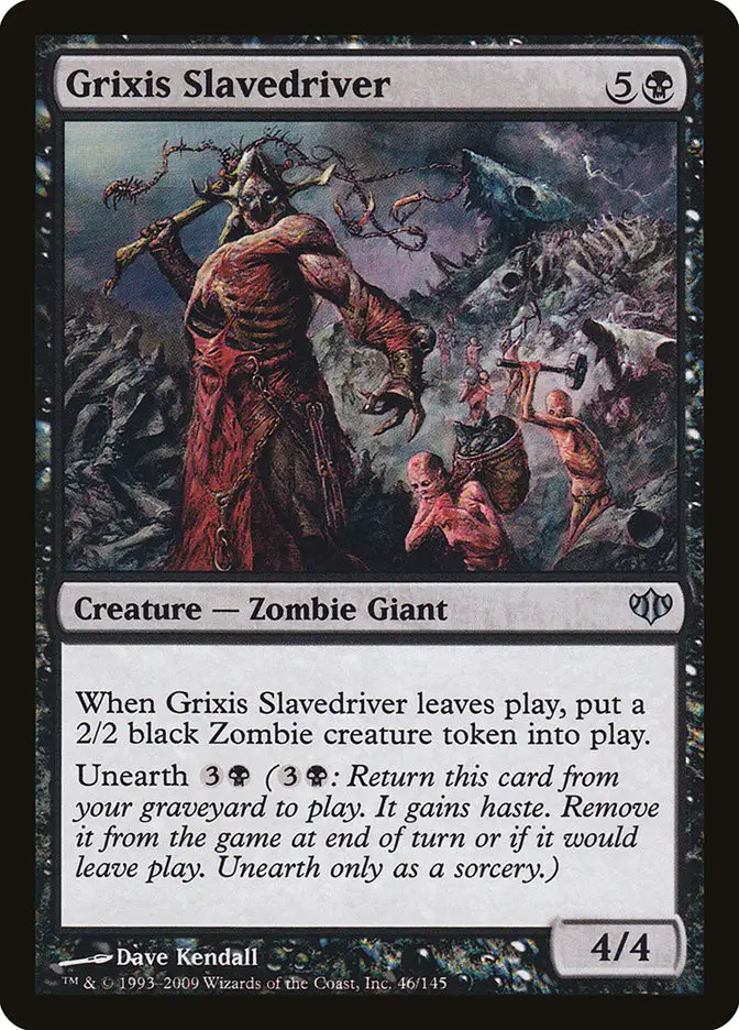 Grixis Slavedriver (Conflux)