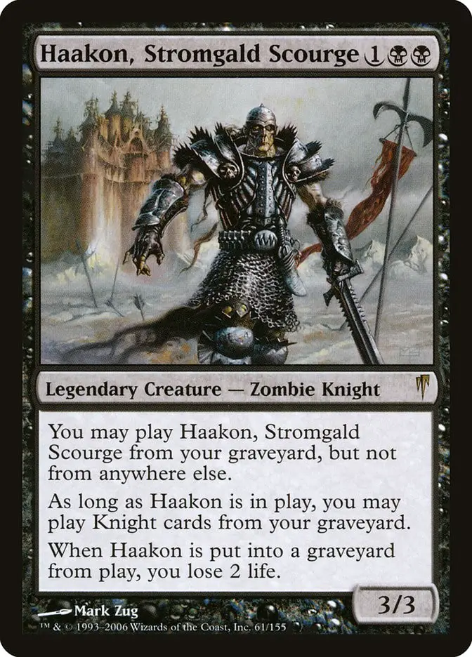 Haakon  Stromgald Scourge (Coldsnap)