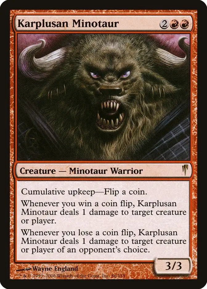 Karplusan Minotaur (Coldsnap)