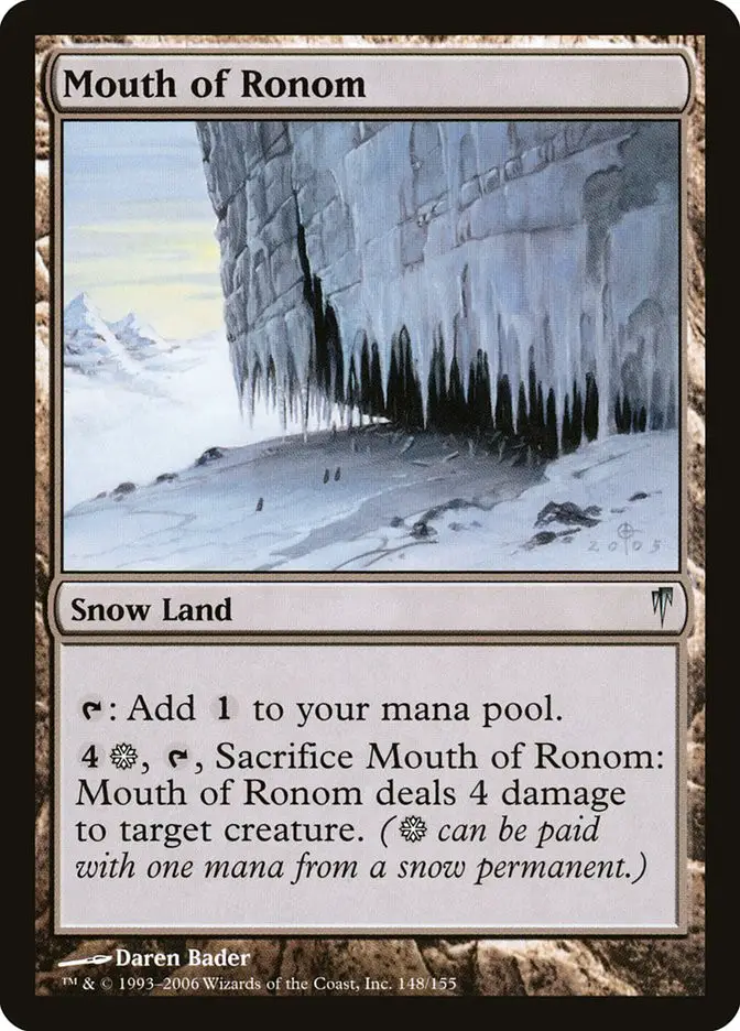 Mouth of Ronom (Coldsnap)