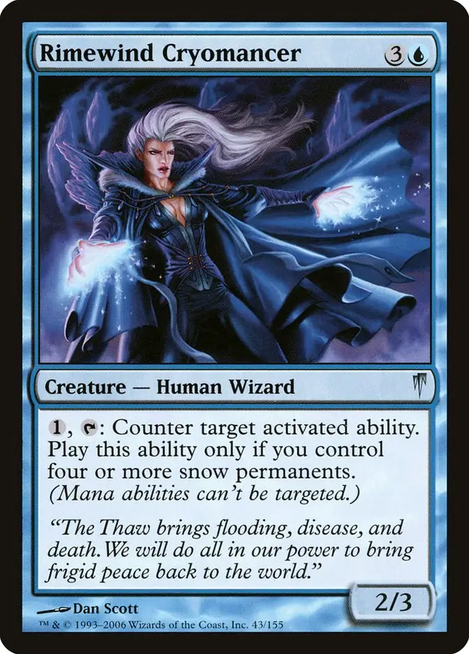 Rimewind Cryomancer (Coldsnap)