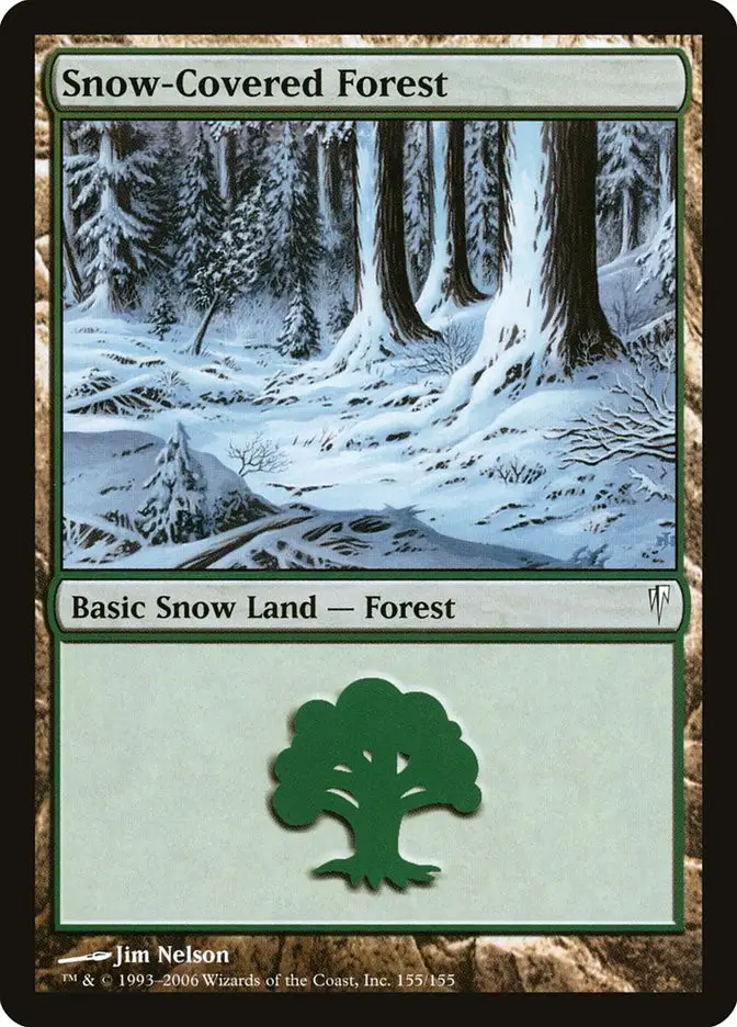 Snow Covered Forest (Coldsnap)