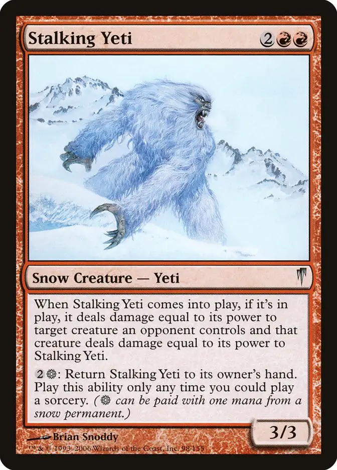 Stalking Yeti (Coldsnap)