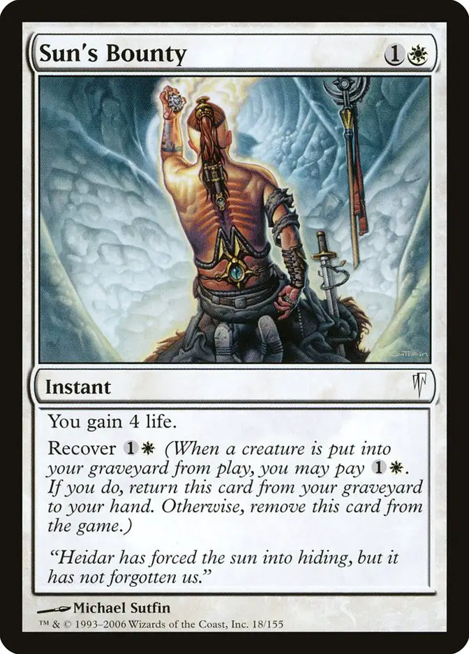 Sun s Bounty (Coldsnap)