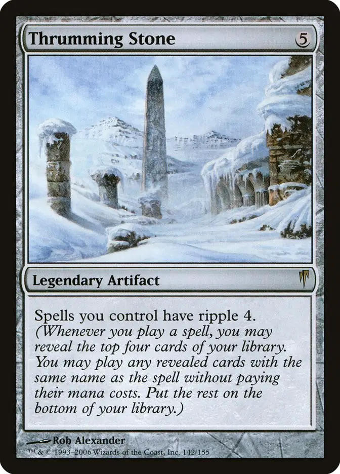 Thrumming Stone (Coldsnap)