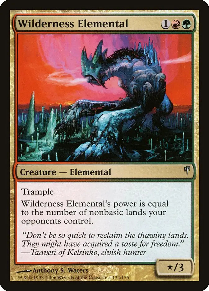 Wilderness Elemental (Coldsnap)