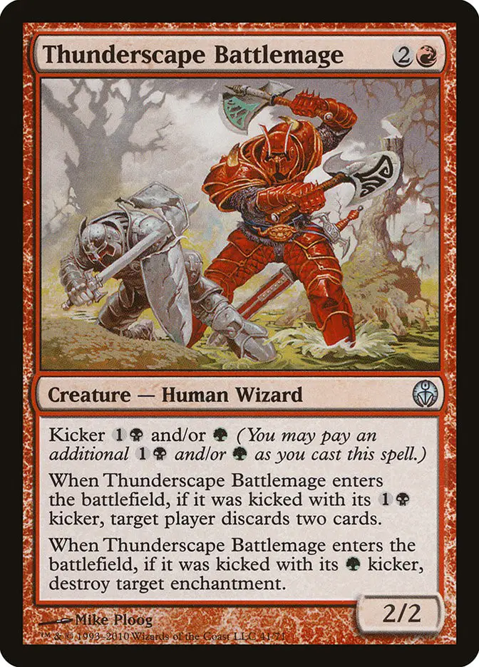 Thunderscape Battlemage (Duel Decks: Phyrexia vs. the Coalition)
