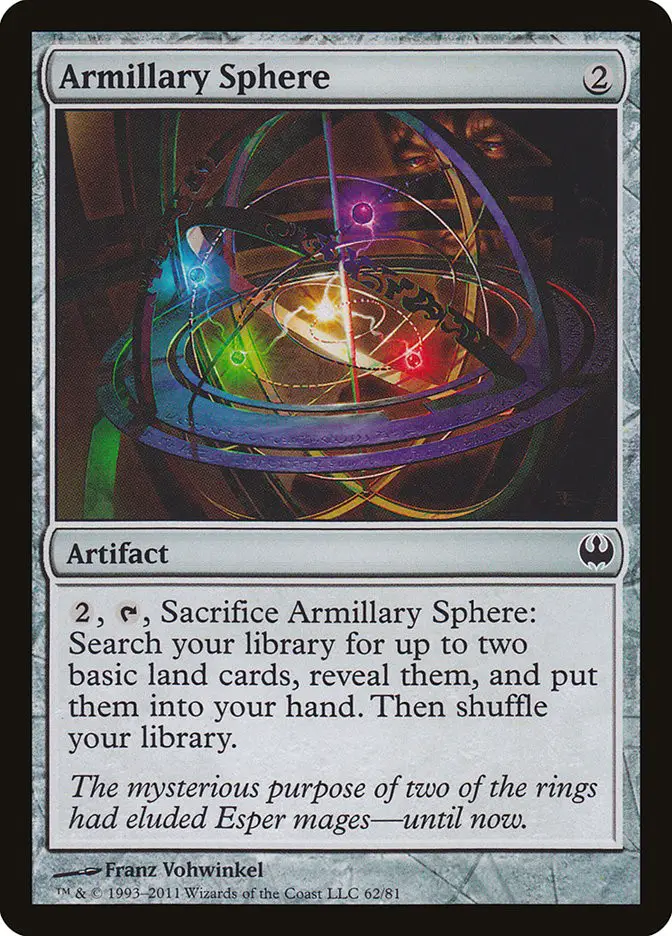 Armillary Sphere (Duel Decks: Knights vs. Dragons)