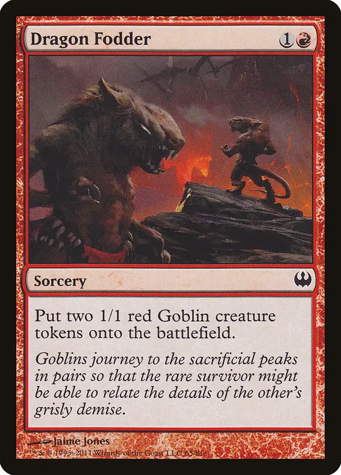 Dragon Fodder (Duel Decks: Knights vs. Dragons)