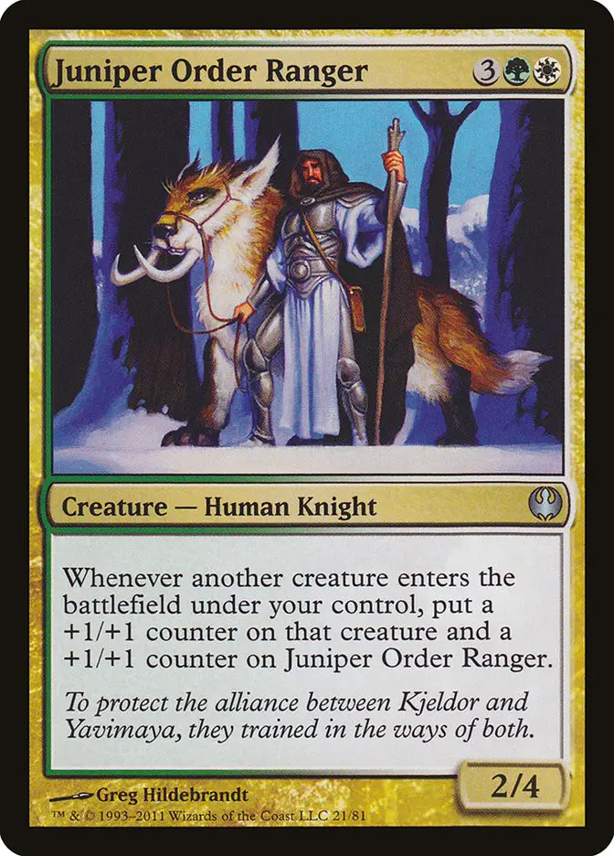 Juniper Order Ranger (Duel Decks: Knights vs. Dragons)