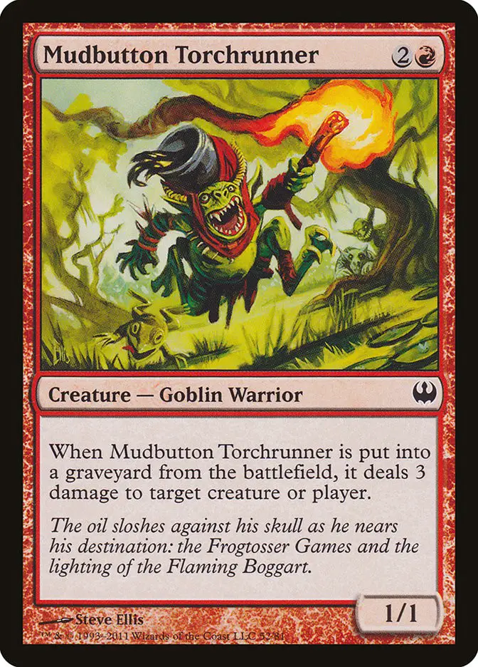 Mudbutton Torchrunner (Duel Decks: Knights vs. Dragons)