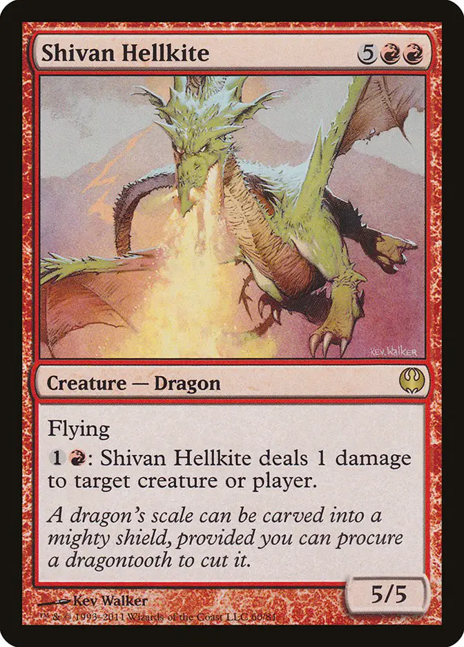 Shivan Hellkite (Duel Decks: Knights vs. Dragons)