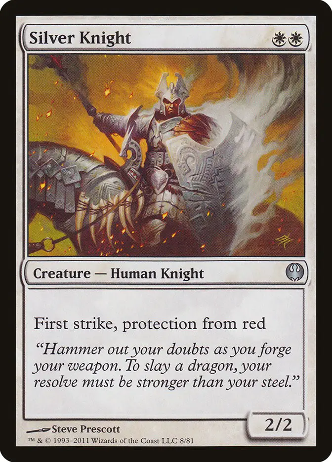 Silver Knight (Duel Decks: Knights vs. Dragons)