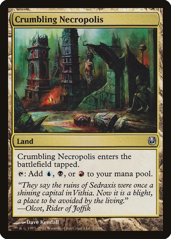 Crumbling Necropolis (Duel Decks: Ajani vs. Nicol Bolas)