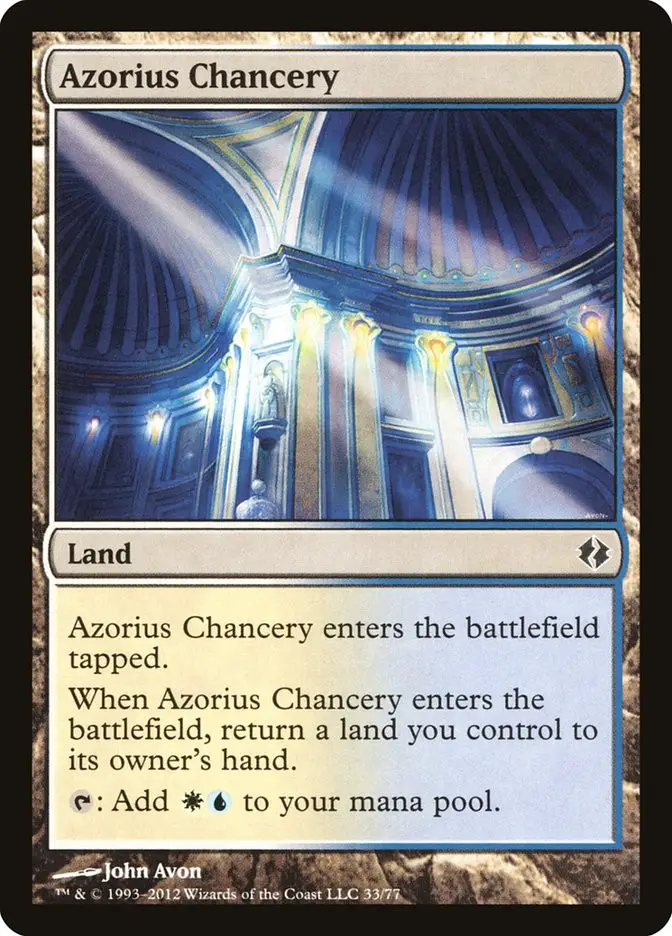 Azorius Chancery (Duel Decks: Venser vs. Koth)