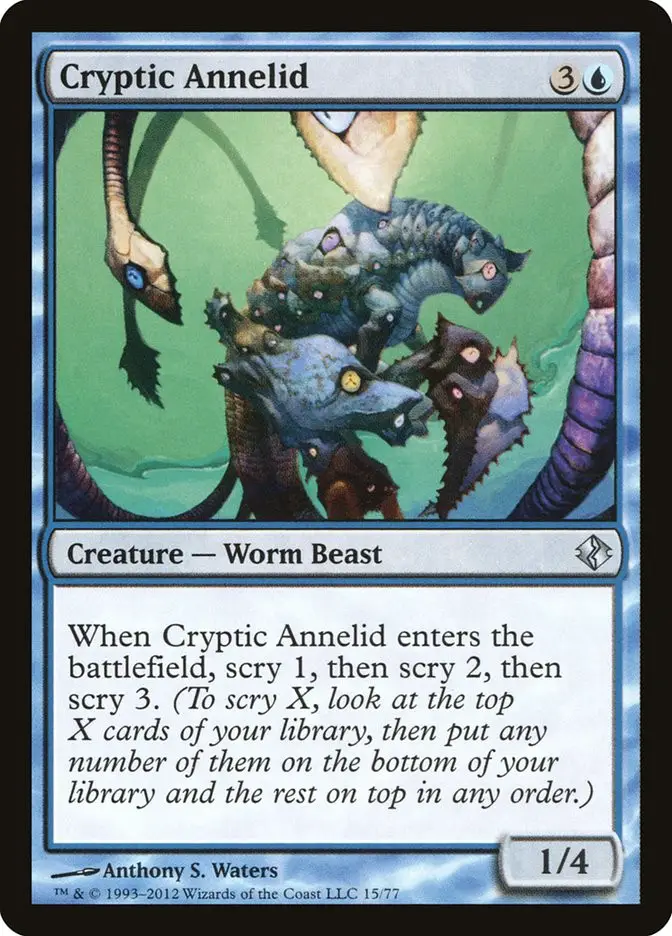 Cryptic Annelid (Duel Decks: Venser vs. Koth)