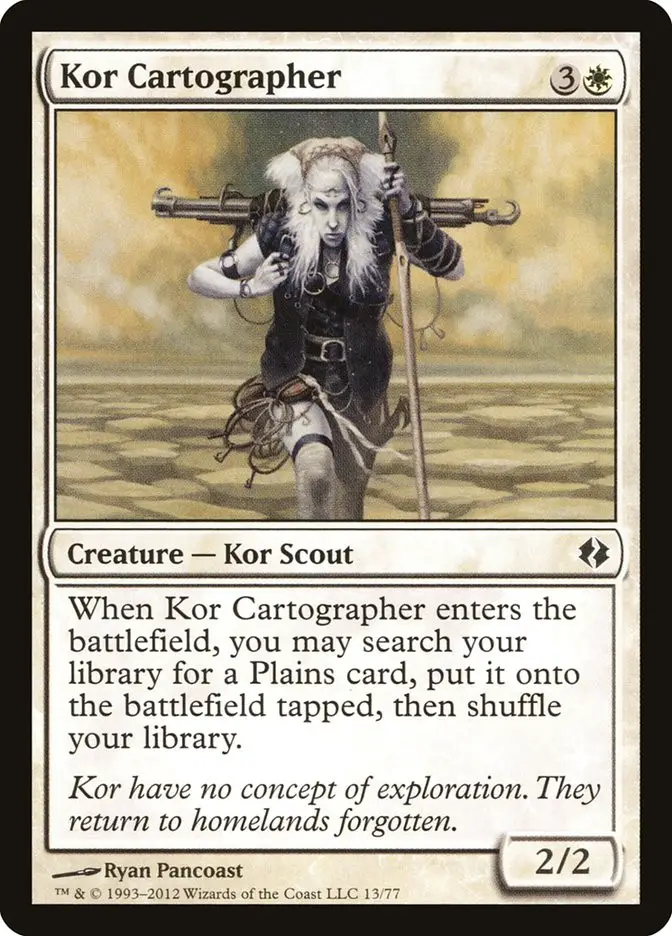 Kor Cartographer (Duel Decks: Venser vs. Koth)