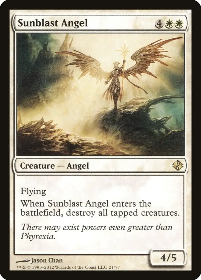 Sunblast Angel (Duel Decks: Venser vs. Koth)