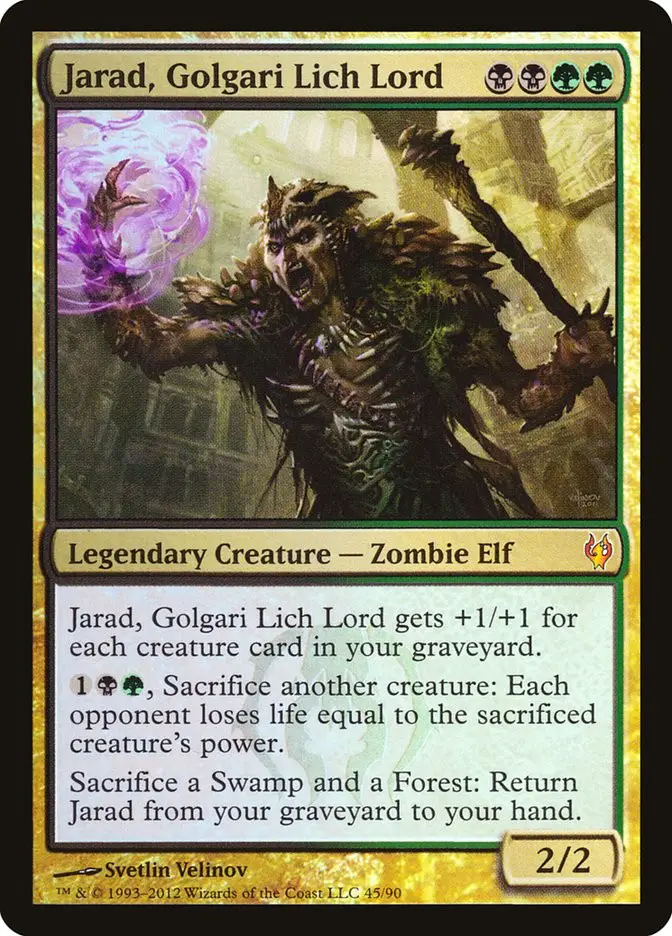 Jarad  Golgari Lich Lord (Duel Decks: Izzet vs. Golgari)