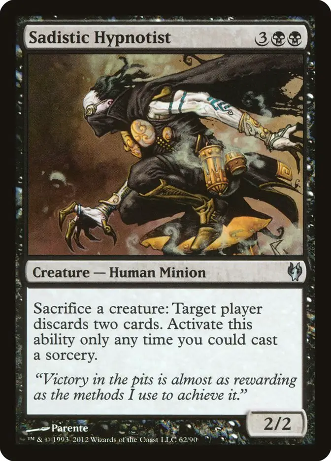 Sadistic Hypnotist (Duel Decks: Izzet vs. Golgari)