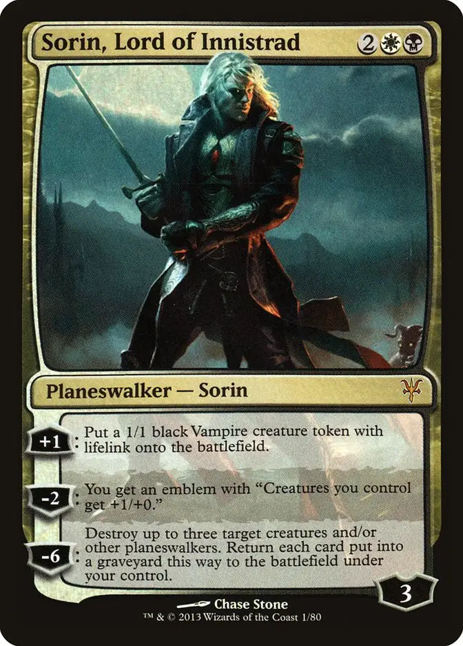 Sorin  Lord of Innistrad (Duel Decks: Sorin vs. Tibalt)