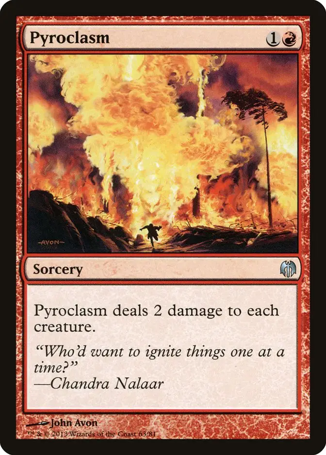 Pyroclasm (Duel Decks: Heroes vs. Monsters)