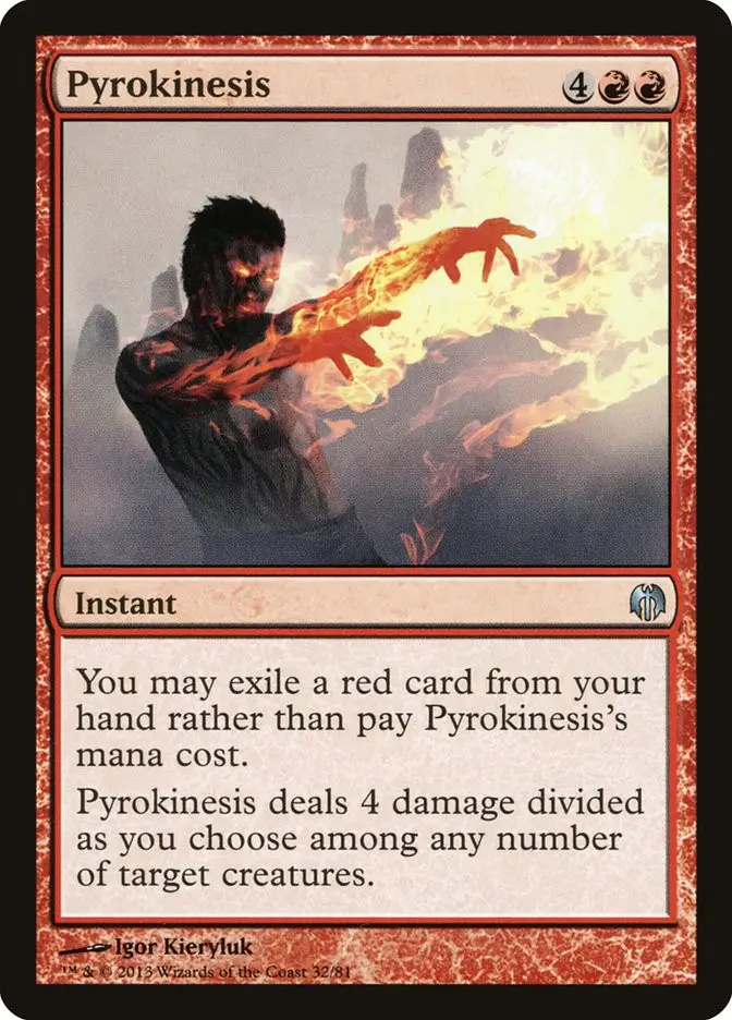 Pyrokinesis (Duel Decks: Heroes vs. Monsters)