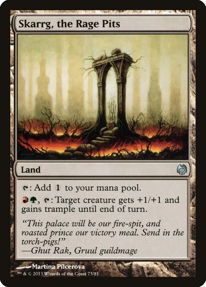 Skarrg  the Rage Pits (Duel Decks: Heroes vs. Monsters)