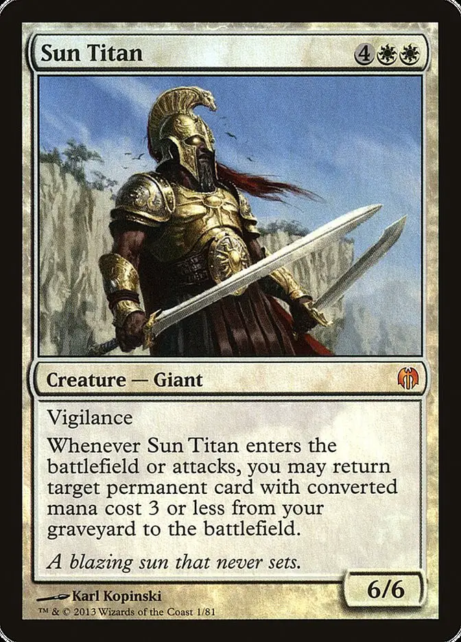 Sun Titan (Duel Decks: Heroes vs. Monsters)