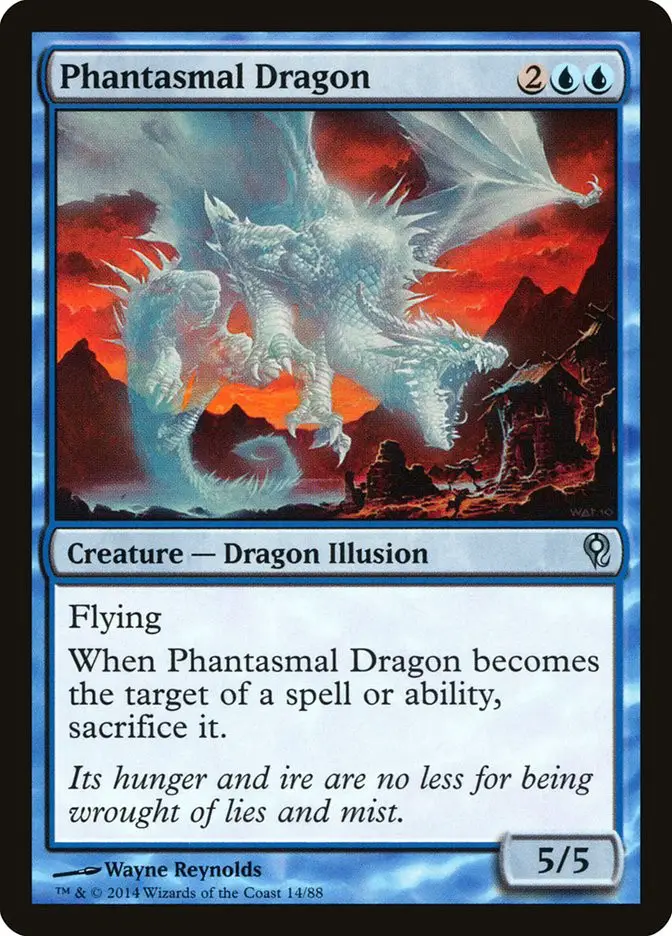 Phantasmal Dragon (Duel Decks: Jace vs. Vraska)