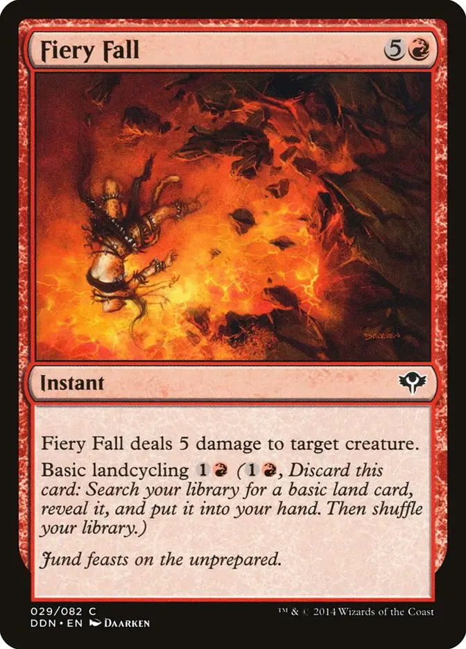 Fiery Fall (Duel Decks: Speed vs. Cunning)
